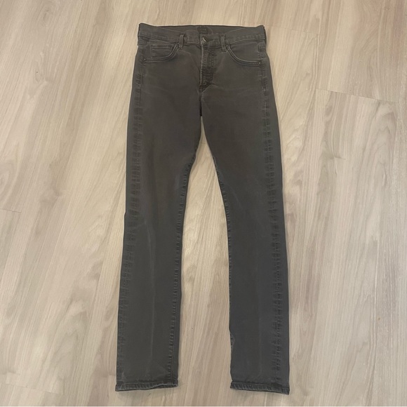 Citizens of Humanity Agnes Mid-Rise Slim Straight Jeans in Washed black Size 27 - Picture 2 of 12